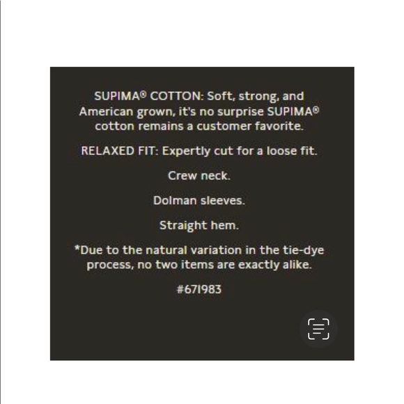 Banana Republic Tie Dye Sweater Tee - Picture 4 of 9